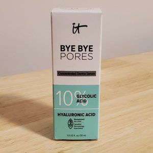 IT Cosmetics BYE BYE Pores 10% Glycolic Acid, 1 fl oz / 30ml NIB